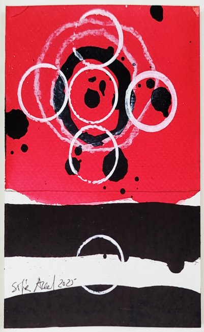 7549 - Sofia Areal - Acrílico s/Tela - 2025 - 10,5x15cm