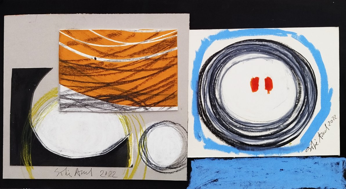 7554 - Sofia Areal - Técnica mista sobre papel - 2022 - 43x24cm