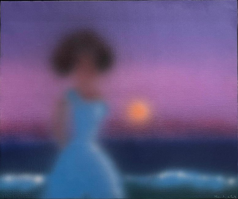 7622 - Noronha da Costa - Tinta celulósica s/tela - Assinado pelo artista à frente - 54x65cm