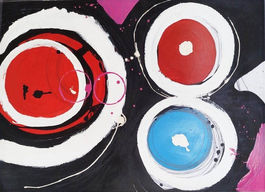 7645 - Sofia Areal - Acrílico s/Papel - 2023 - 107x76cm